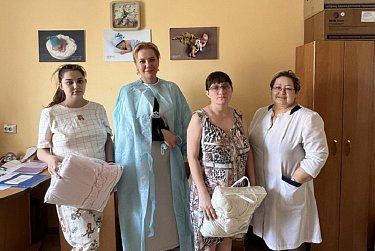 Депутат доставила гуманитарный груз в орский перинатальный центр
